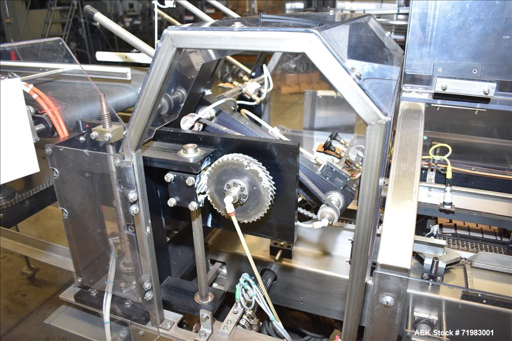 Used Econocorp Automatic Horizontal Continuous Motion Hot Melt Glue Cartoner