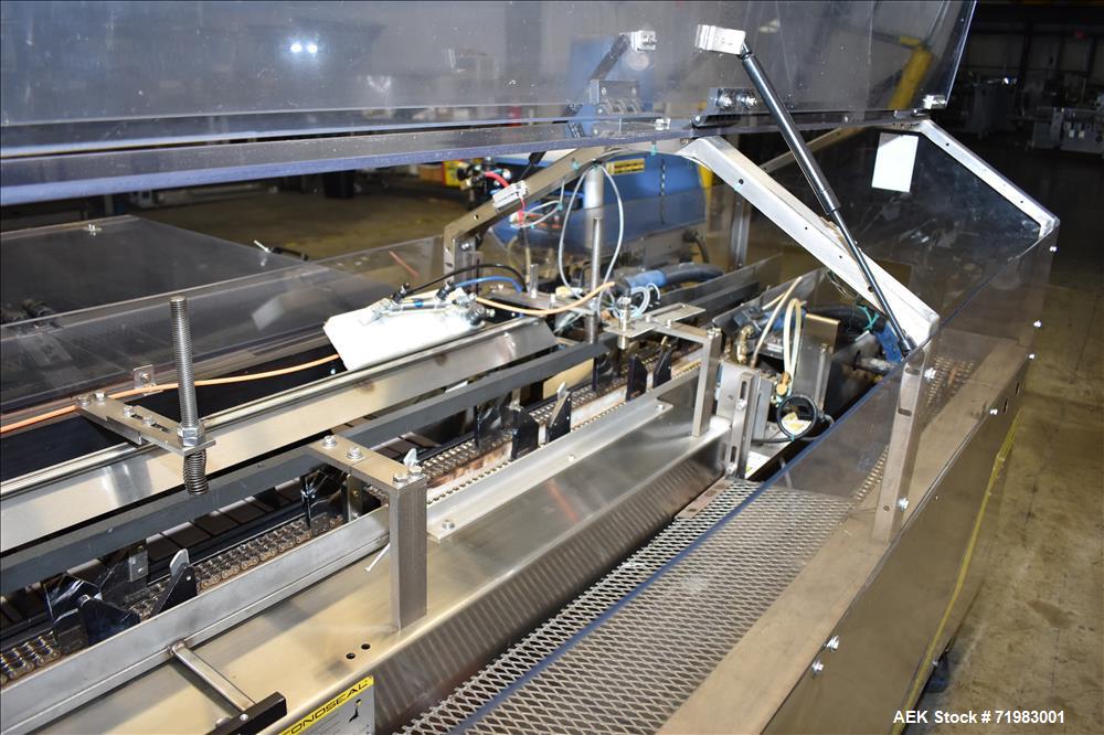 Used Econocorp Automatic Horizontal Continuous Motion Hot Melt Glue Cartoner