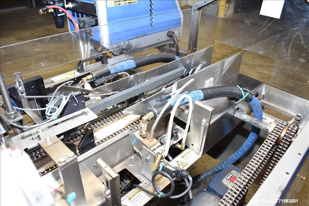 Used Econocorp Automatic Horizontal Continuous Motion Hot Melt Glue Cartoner
