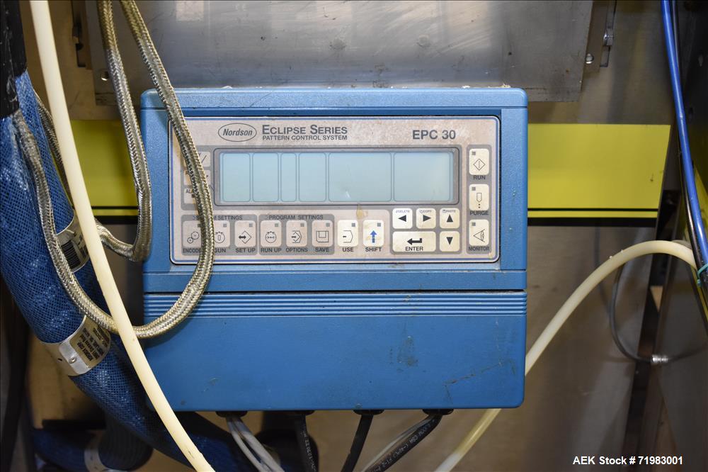 Used Econocorp Automatic Horizontal Continuous Motion Hot Melt Glue Cartoner