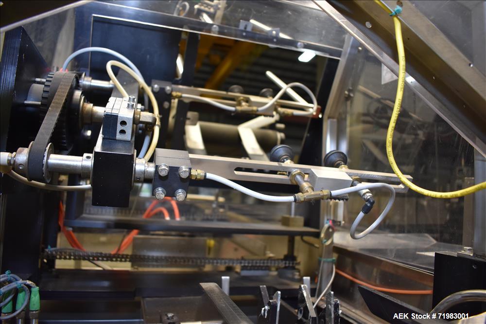 Used Econocorp Automatic Horizontal Continuous Motion Hot Melt Glue Cartoner