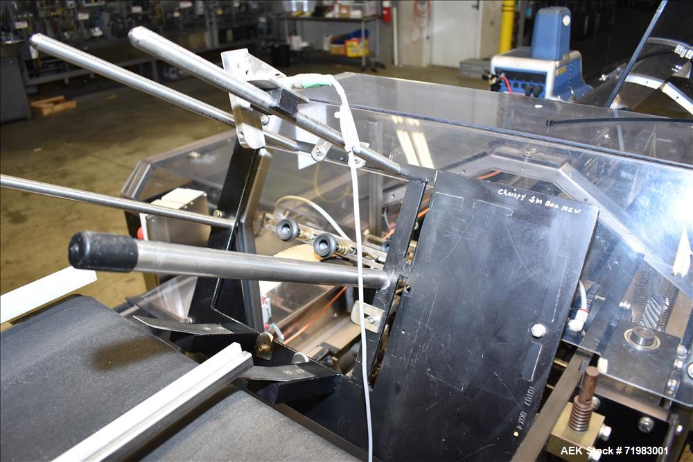 Used Econocorp Automatic Horizontal Continuous Motion Hot Melt Glue Cartoner