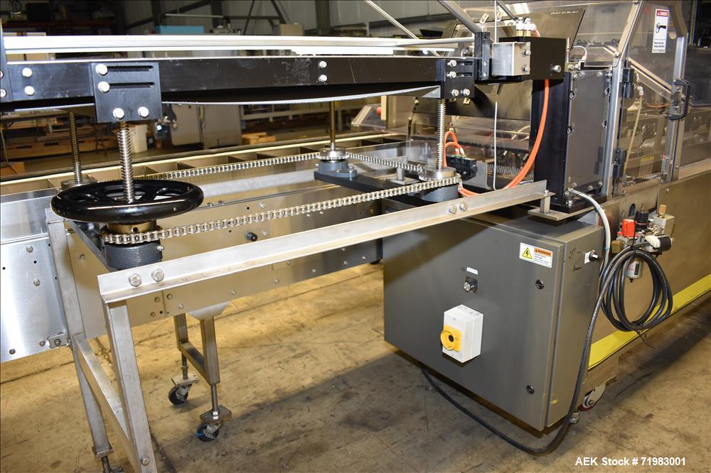Used Econocorp Automatic Horizontal Continuous Motion Hot Melt Glue Cartoner