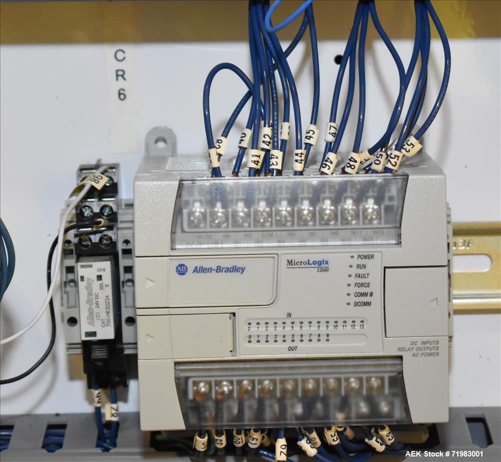 Used Econocorp Automatic Horizontal Continuous Motion Hot Melt Glue Cartoner