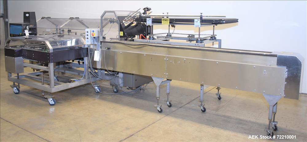 Used Econocorp Pegasus Automatic Horizontal Continuous Motion Hot Melt Glue Car