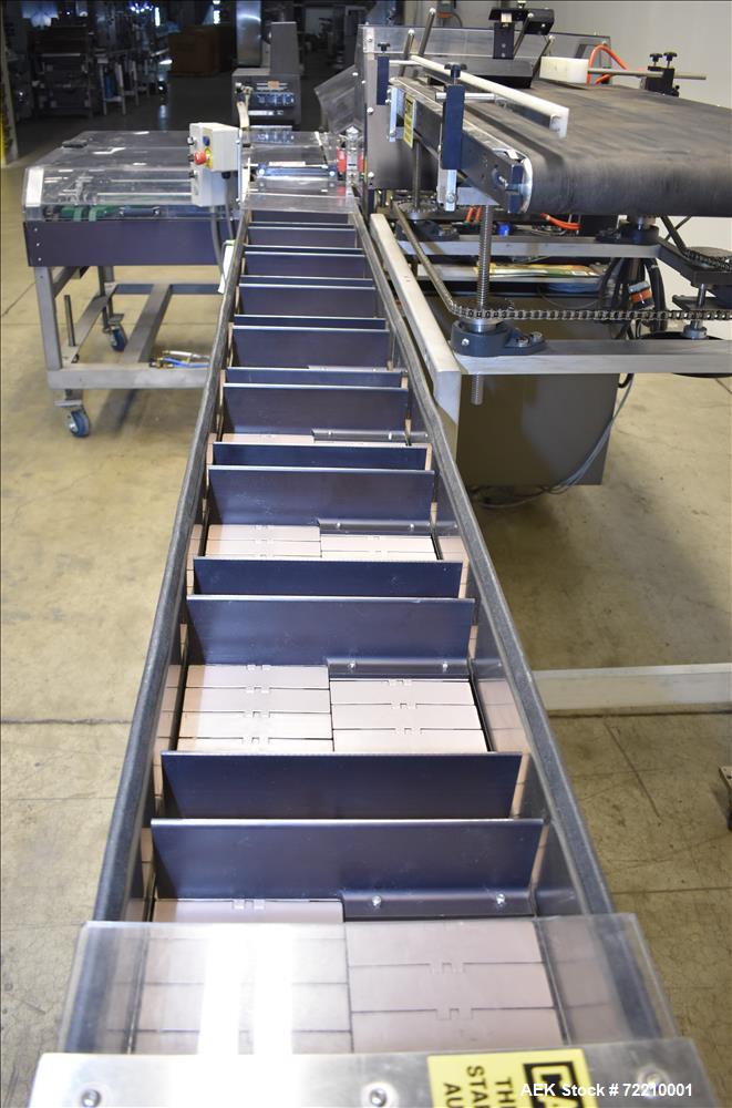 Used Econocorp Pegasus Automatic Horizontal Continuous Motion Hot Melt Glue Car