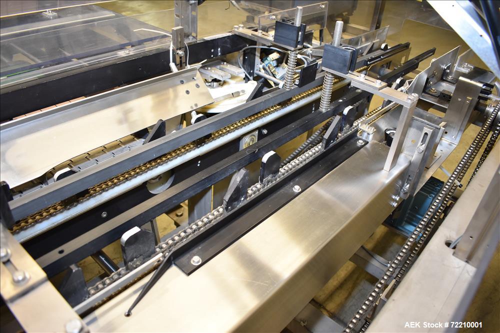 Used Econocorp Pegasus Automatic Horizontal Continuous Motion Hot Melt Glue Car