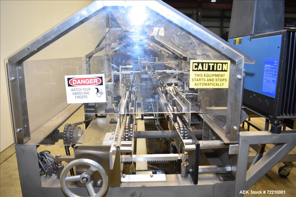 Used Econocorp Pegasus Automatic Horizontal Continuous Motion Hot Melt Glue Car