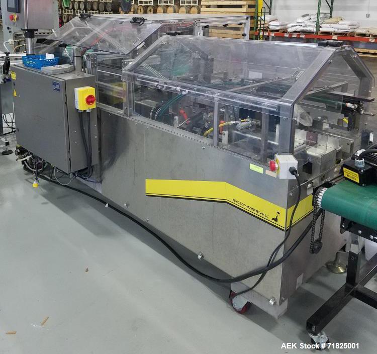 Used Econocorp Spartan 8263 Automatic Horizontal Glue Cartoner.