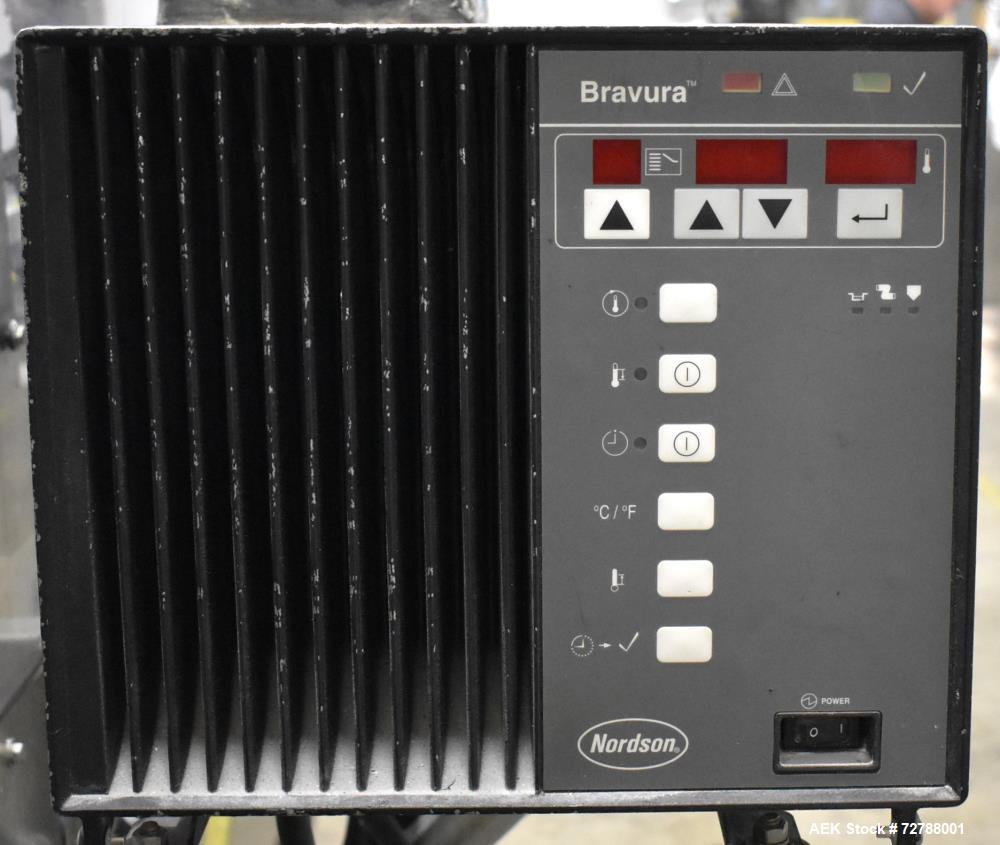 Used Econocorp Econoseal Spartan Automatic Horizontal Intermittent Hotmelt Glue Cartoner. Capable of speeds up to 40 cartons per minute (depending on carton style). Carton size range: 2" - 10" Length...