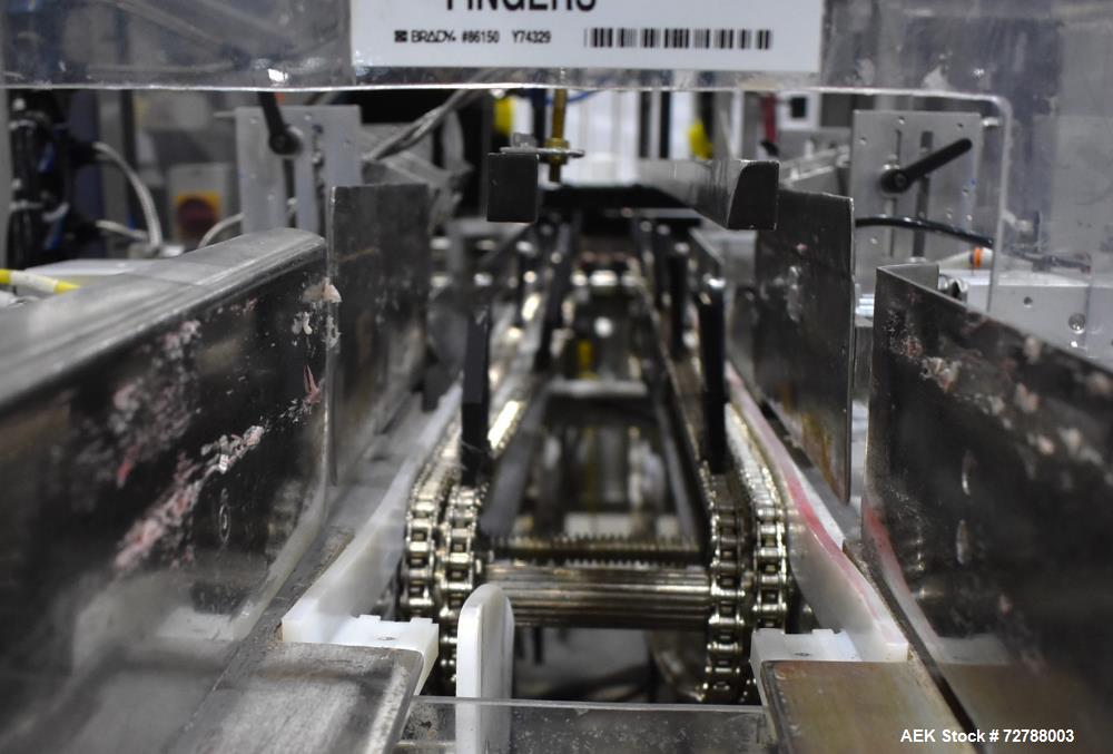 Used Econocorp Econoseal Spartan Automatic Horizontal Intermittent Hotmelt Glue Cartoner. Capable of speeds up to 40 cartons per minute (depending on carton style). Carton size range: 2" - 10" Length...