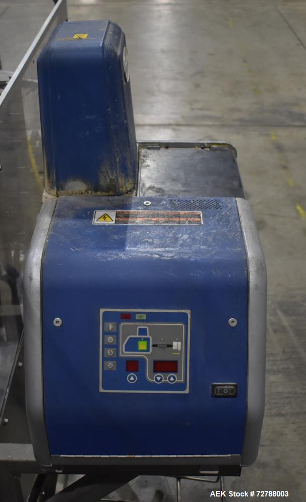 Used Econocorp Econoseal Spartan Automatic Horizontal Intermittent Hotmelt Glue Cartoner. Capable of speeds up to 40 cartons per minute (depending on carton style). Carton size range: 2" - 10" Length...
