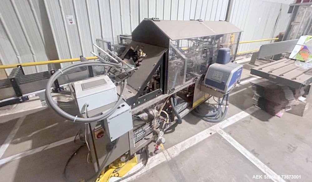 Econocorp Model Spartan Automatic Cartoner – 35 CPM | Hot Melt Glue System