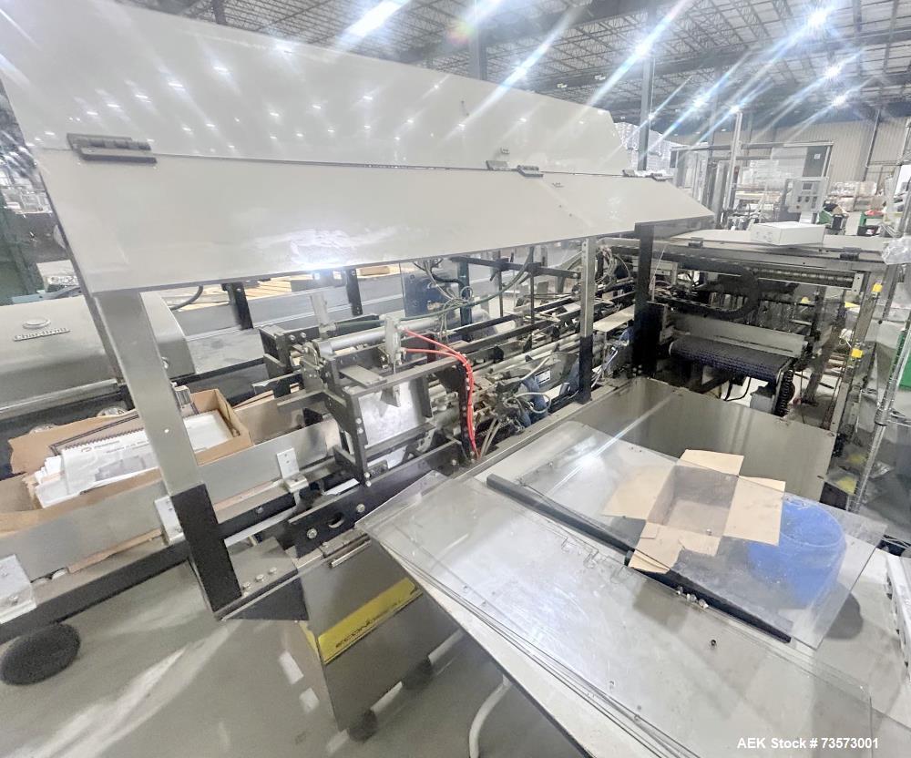 Econocorp Model Spartan Automatic Cartoner – 35 CPM | Hot Melt Glue System