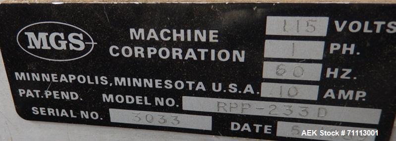Used FMS Serpa Model 2100 MIAL Automatic Horizontal Glue Cartoner.