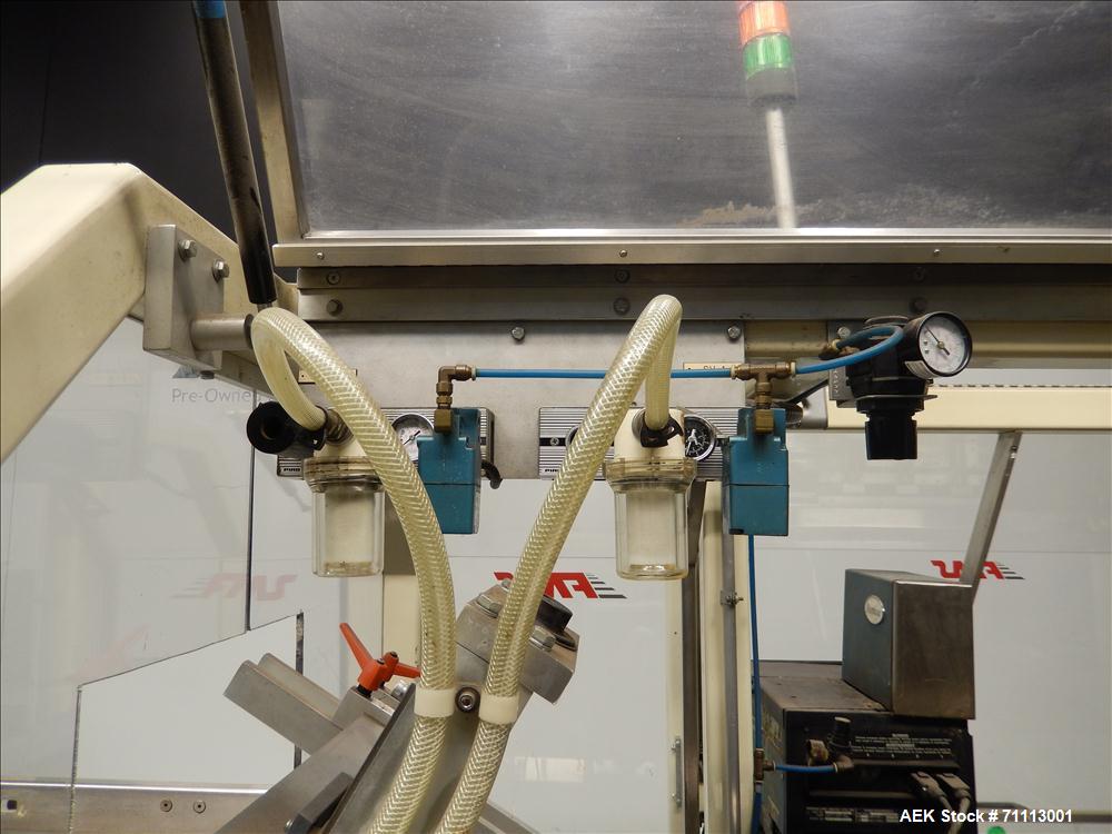 Used FMS Serpa Model 2100 MIAL Automatic Horizontal Glue Cartoner.
