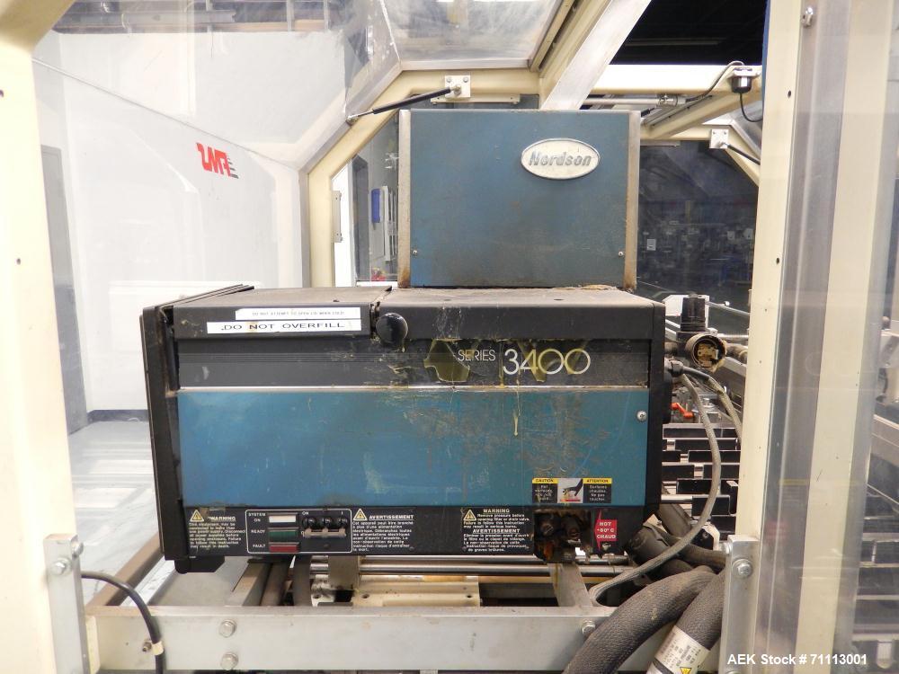 Used- FMS Serpa Model 2100 MIAL Automatic Horizontal Glue Cartoner.