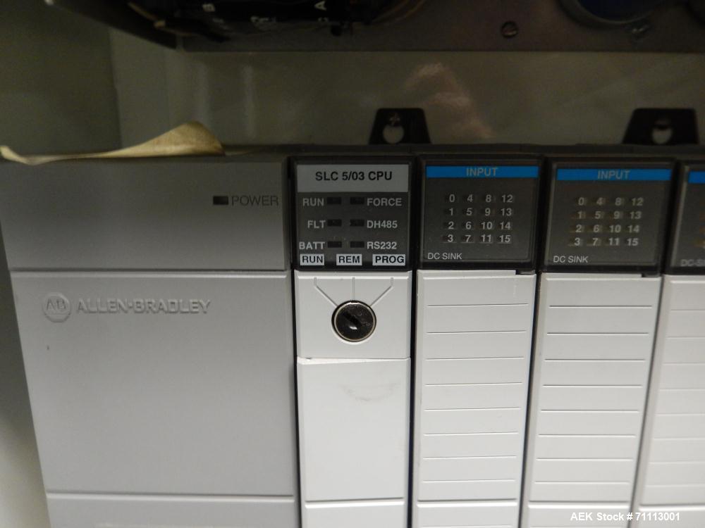 Used FMS Serpa Model 2100 MIAL Automatic Horizontal Glue Cartoner.