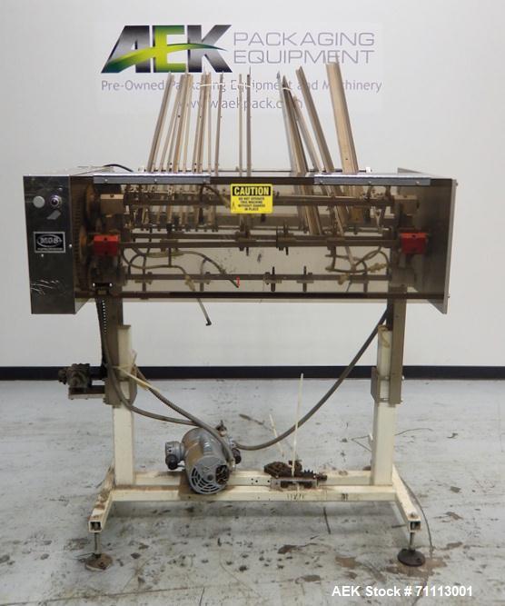 Used FMS Serpa Model 2100 MIAL Automatic Horizontal Glue Cartoner.
