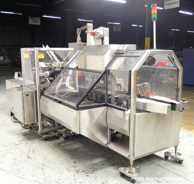 Used FMS Serpa Model 5000CAL Continuous Motion Automatic Horizontal Glue Cart