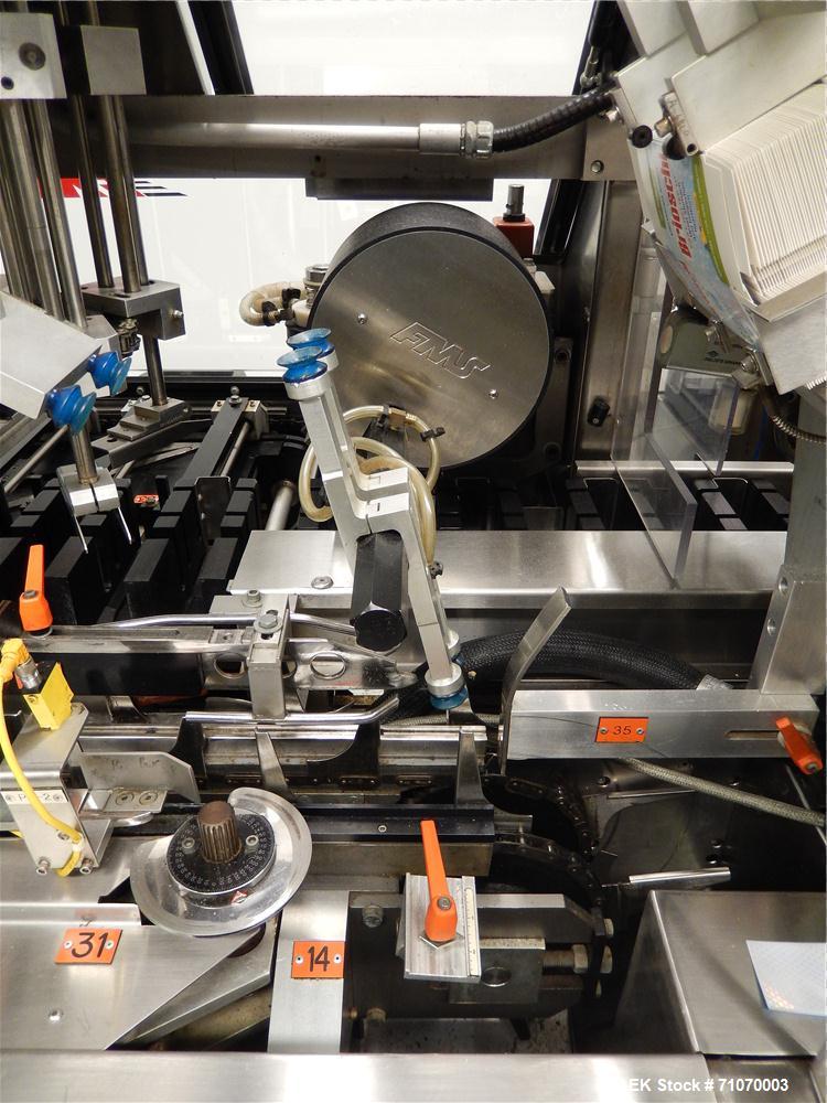 Used FMS Serpa Model 5000CAL Continuous Motion Automatic Horizontal Glue Cart