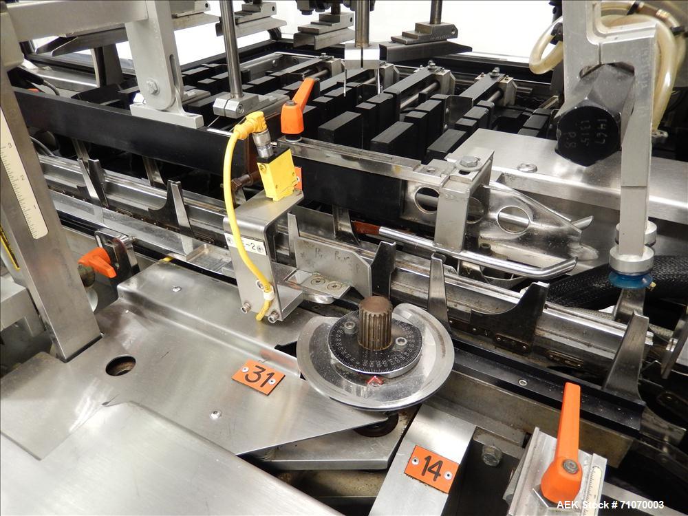 Used FMS Serpa Model 5000CAL Continuous Motion Automatic Horizontal Glue Cart