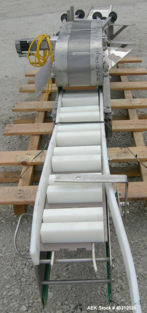 Used Kliklok Captain H Horizontal Automatic Cartoner, model HS-11198, stainless steel construction. Approximately over 150 cartons per minute, size range 2" to 7" long x 1 1/2" to 3" wide x 4" to 10"...