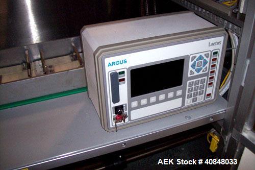 Used IMA/BFB Model A94 Automatic Continuous Motion Horizontal Cartoner. Capable of speeds up to 240 cpm. Has 6” centers for a carton size range: length 30 to 150mm, width 12 to 85mm, depth 55 to 210m...