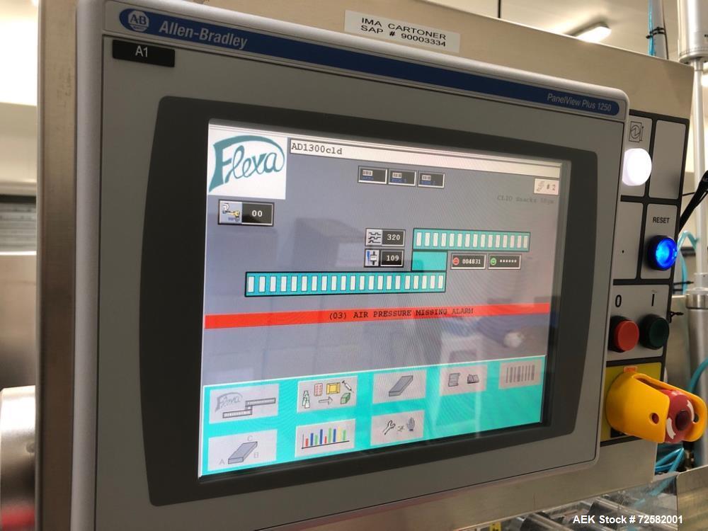 Used IMA Flexa CLD Automatic Horizontal Cartoner