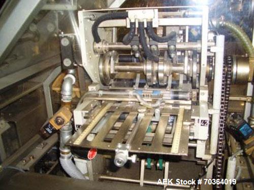 Used Used: IWKA CPR Cartoner.Speed up to 200 cartons per minute depending on product characteristics. Fitted with GUK type FA21/4 Cartonac 81 leaflet folder / inserter and Argus Leatus bar code reade...