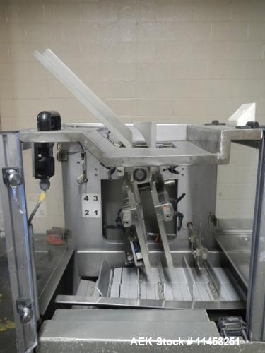 Used- IWKA CPS-R Automatic Horizontal Blisterpack Glue Cartoner with Blister Tra