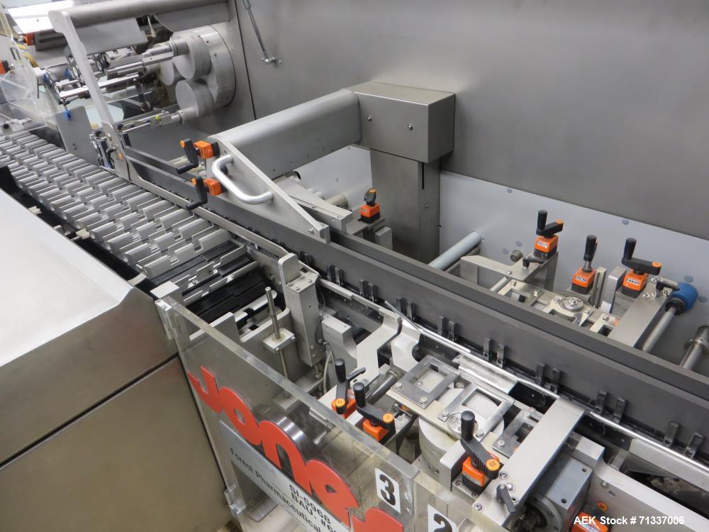 Used IWKA (Jones) Model SC4 Automatic Horizontal Cartoner