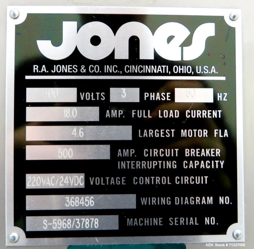 Used IWKA (Jones) Model SC4 Automatic Horizontal Cartoner