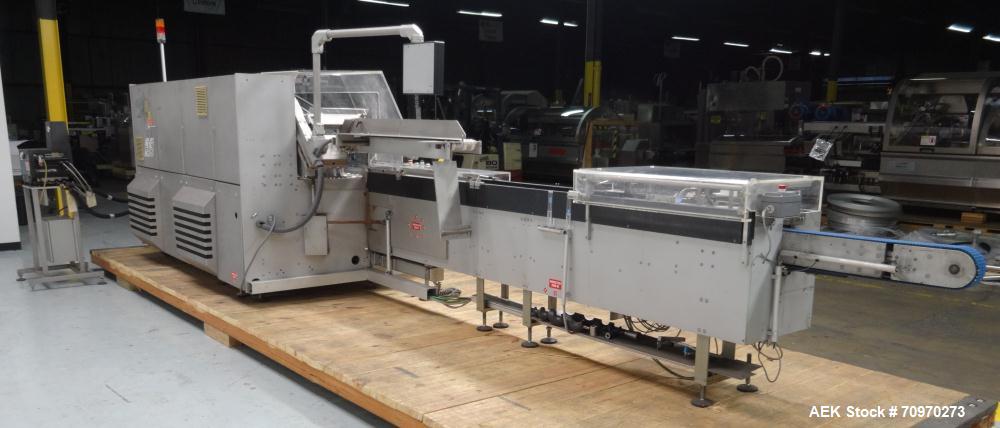 Used IWKA Cartopac Model SC6 Automatic Horizontal Cartoner