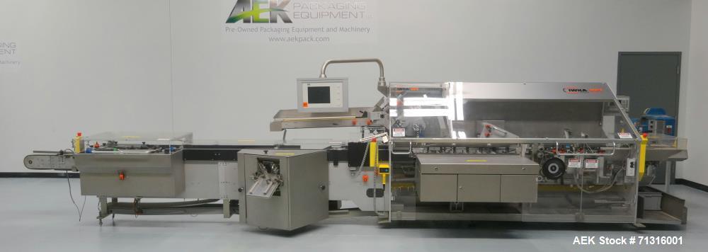 Used IWKA Model SC6 "Cartopac" Automatic Horizontal Glue Cartoner