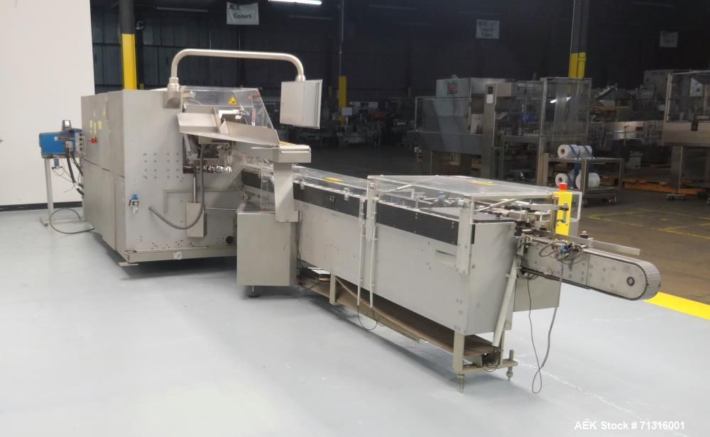 Used IWKA Model SC6 "Cartopac" Automatic Horizontal Glue Cartoner