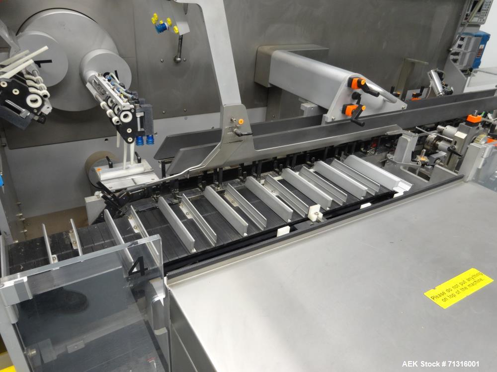 Used IWKA Model SC6 "Cartopac" Automatic Horizontal Glue Cartoner