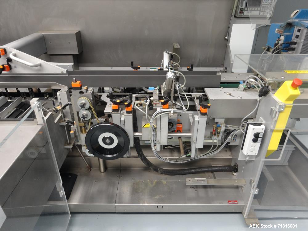 Used IWKA Model SC6 "Cartopac" Automatic Horizontal Glue Cartoner