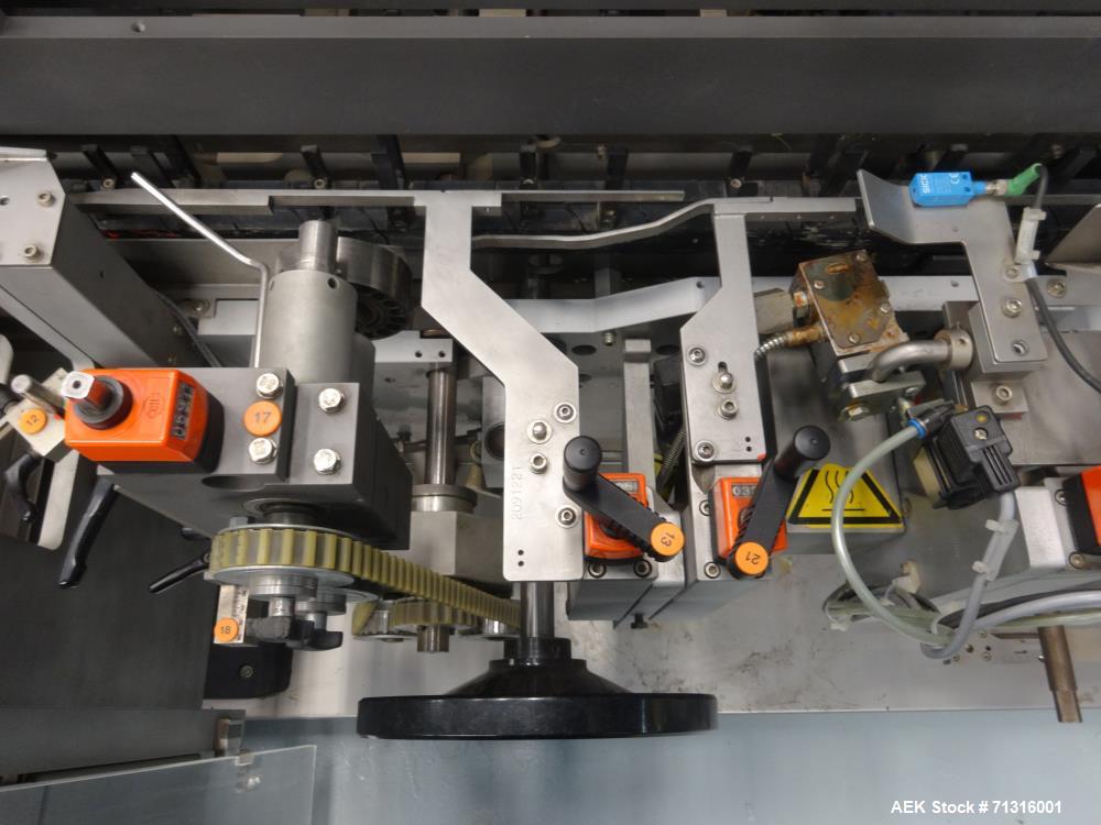 Used IWKA Model SC6 "Cartopac" Automatic Horizontal Glue Cartoner