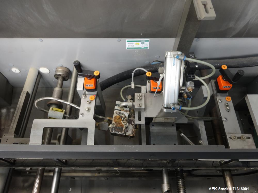 Used IWKA Model SC6 "Cartopac" Automatic Horizontal Glue Cartoner