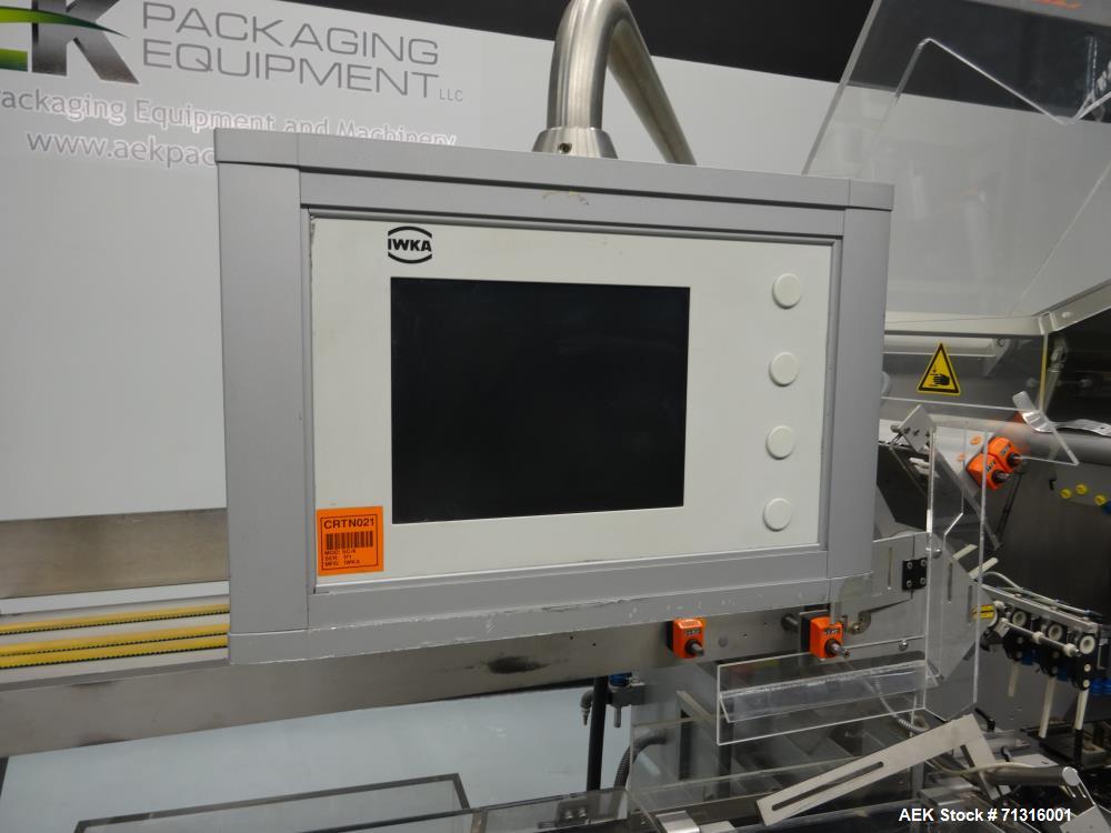 Used IWKA Model SC6 "Cartopac" Automatic Horizontal Glue Cartoner