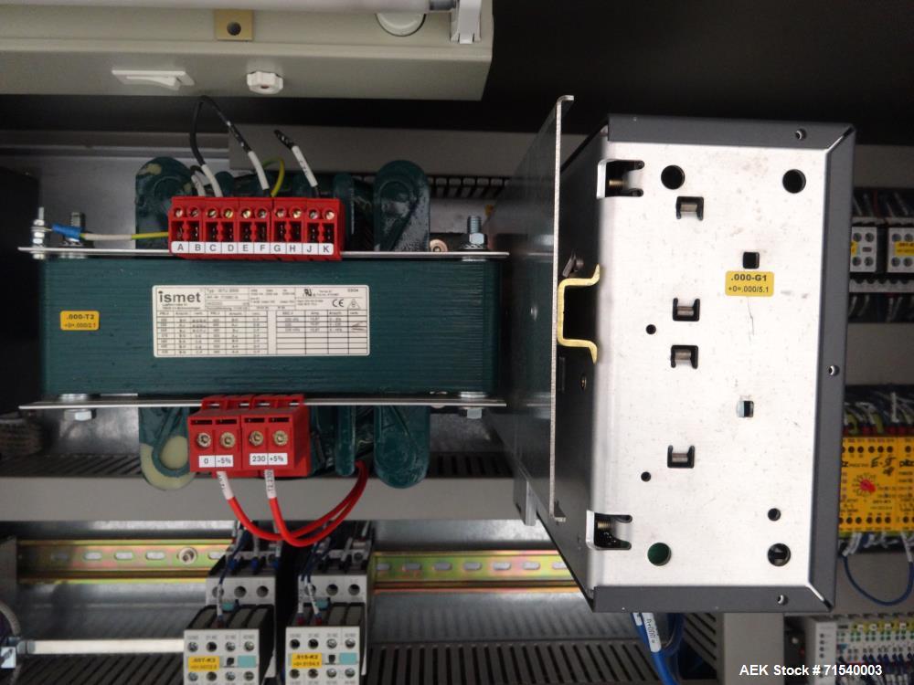 Used IWKA SI 6 Horizontal Glue Cartoner for Pouches or Blow Fill Seal Products