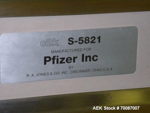 Used Jones Criterion 2000 Automatic Intermittant Motion Horizontal Cartoner