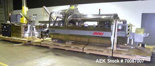 Used- Jones Criterion 2000 Automatic Intermittant Motion Horizontal Cartoner