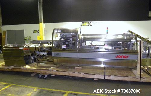 Used Jones Criterion 2000 Automatic Intermittent Motion Horizontal Cartoner