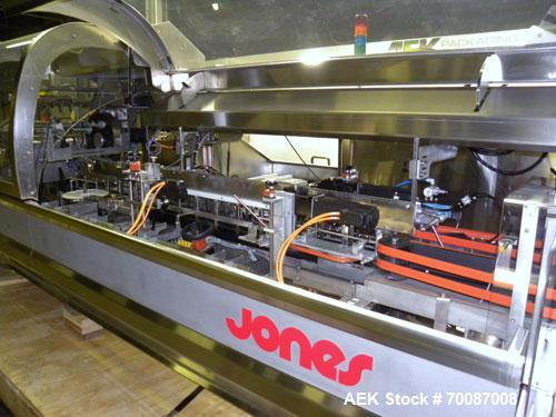 Used Jones Criterion 2000 Automatic Intermittent Motion Horizontal Cartoner