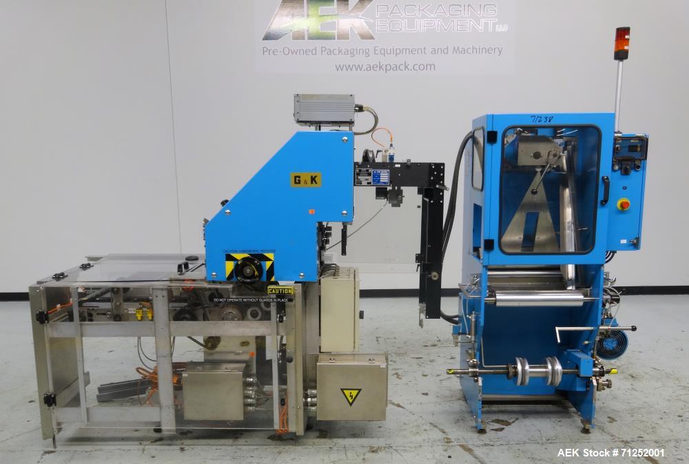 Used Jones Model Legacy Automatic Bottle Load Horizontal Glue Pharmaceutical Ca