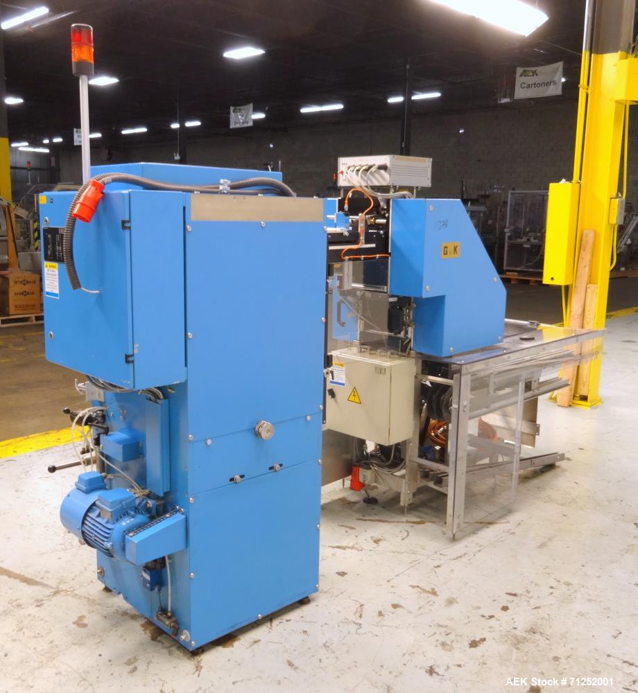 Used Jones Model Legacy Automatic Bottle Load Horizontal Glue Pharmaceutical Ca