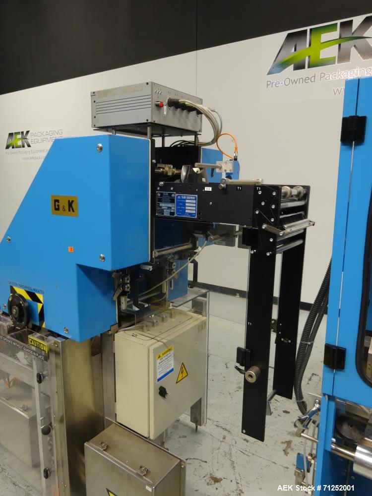 Used Jones Model Legacy Automatic Bottle Load Horizontal Glue Pharmaceutical Ca
