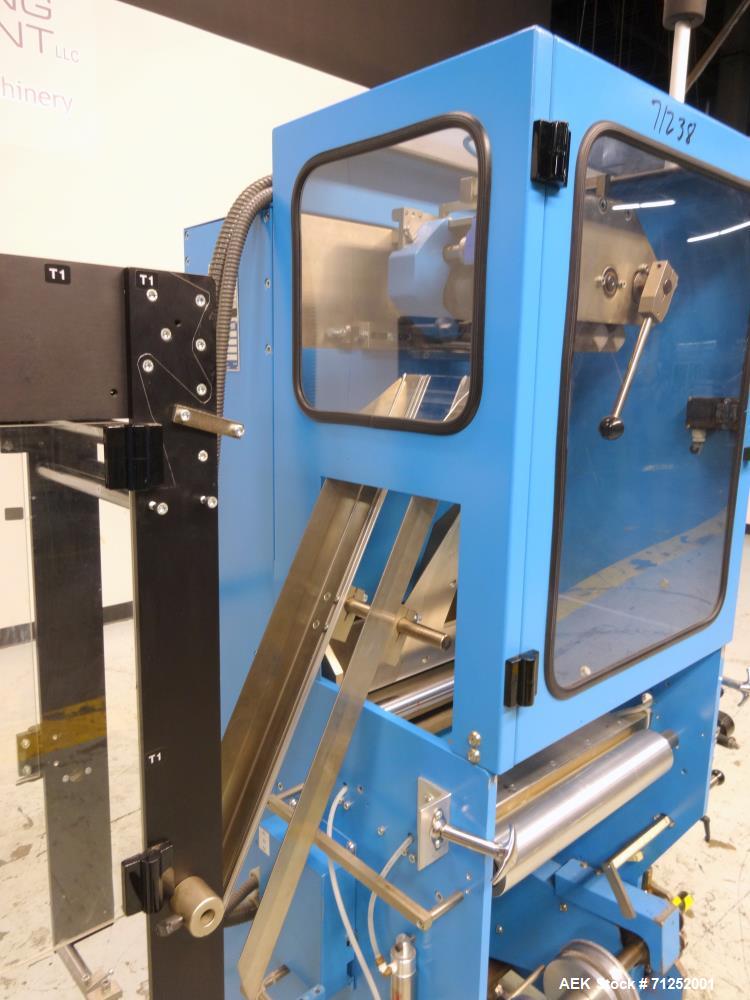 Used Jones Model Legacy Automatic Bottle Load Horizontal Glue Pharmaceutical Ca